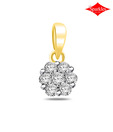 Sparkles Striking Diamond & Gold Pendant