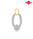 Sparkles Ethereal Diamond & Gold Pendant