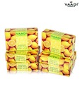 Vaadi Super Value Pack Of 6 Refreshing Lemon And Basil Soap (5 + 1 Free)75 g X 6