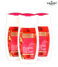 Vaadi Value Pack Of 3 Strawberry Scrub Face Wash With Mulberry Extract (110 mlx3)