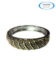 Vendee Silver and Golden Bangle
