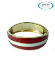 Vendee Red and White Bangle