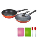 Wonderchef Sanjeev Kapoor PN Diamond Coated Pans With Freebie