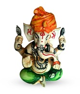 Earth Home Decor Pagdi Ganesha Idol