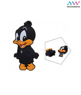 Microware 16GB Black Duck Shape Designer Pen Drive