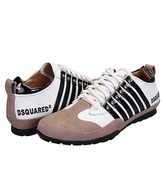Unlisted White & Brown Casual Shoes
