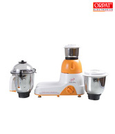 Orpat Kitchen Queen Mixer Grinder (Orange)