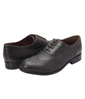 Unlisted Perforated Black Oxford Shoes