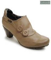 Catwalk Trendy Beige Ankle Length Boots