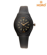 Horo All Black 3ATM Watch