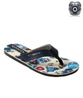 Roony Funky Navy Blue Slippers