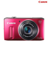 Canon Powershot SX260 HS 12.1 MP Point & Shoot Digital Camera (Red)