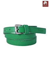 Espana Smart Green Fish Net Embossed Ladies Belt