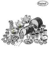 Everwel Stainless Steel 90 Pcs Fabulous Dinner Set