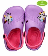 Froggy Trendy Purple Clog Shoes