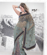 Mohmanthan Stylish Patli Saree