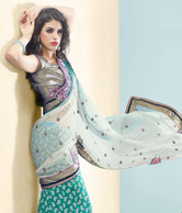 Mohmanthan Enthralling Lehenga Saree
