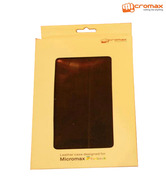 Micromax Funbook Leather Case(Grey)