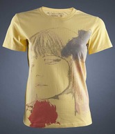 No Ordinary Wear Girl Face  Golden Yellow  Women's T-Shirt