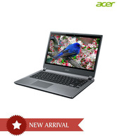 Acer Aspire M5 481T (Intel Core i5- 4GB RAM- 500GB HDD+20GB SSD- Win7 HP-Intel HD Graphics 4000 With 128 MB Dedicated Graphics) (Silver)