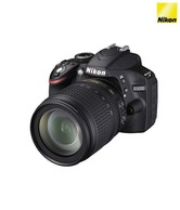 Nikon DSLR D3200 (Black) with AF-S 18-105mm VR Kit Lens