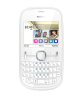 Nokia Asha 200 (Pearl White)