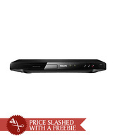Philips DVP3608 DVD Player with free 10 movies DVD pack