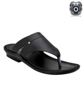 Roony Suave Black Slippers