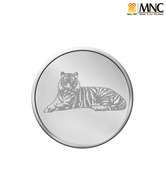 MNC 20 Gm Royal Bengal Tiger Silver Coin With 99.9% Purity