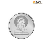 MNC 10 Gm Holy Lord Mahaveera Silver Coin With 99.9% Purity
