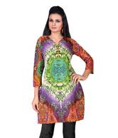 Style By PraffulClassyBlackCottonPrintedKurti