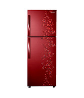 Samsung RT33FAJFARX/TL Orcherry Garnet RedÂ  321 Ltr Double Door Refrigerator