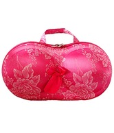 N-Gal Pink Floral Printed Bra Bag