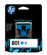HP 801 Cyan Ink Cartridge