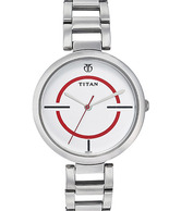 Titan Dashing White Watch
