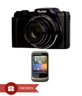 Rollei Powerflex 240 HD 16MP Semi-DSLR (Black) + HTC Wildfire