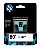 HP 801 Light Cyan Ink Cartridge