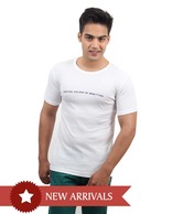 United Colors of Benetton White Round T shirt