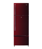 LG GL-388YRQ(GR) Gradiation Red Double Door Refrigerator 377 Ltr