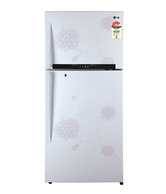 LG GL-549GEX4 Bouquet White Double Door Refrigerator 495 Ltr