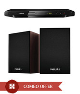 Philips DVP3618 DVD Player with Philips SPA20 Speakers
