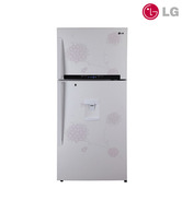 LG GL-549GEXD4 Double Door 495 Ltr Refrigerator Bouquet White