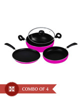 Jaipan Induction Based Cookware Set Of 4