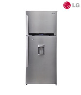 LG GL-479GSXD4 Double Door 420 Ltr Refrigerator Stainless Steel
