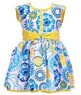 Kilkari Blue Girls Sleeveless Frock For Kids