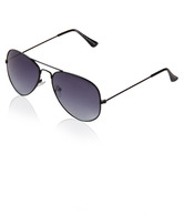Just Colours Blue-Black Aviator Sunglasses