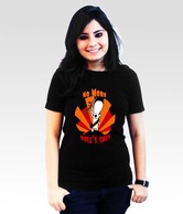 Incynk Black Graphic Printed  T-Shirt