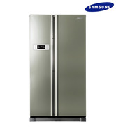 Samsung RS21HSTPN1/XTL Side By Side 600 Ltr Refrigerator Platinum Inox