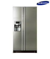 Samsung RS21HUTPN1/XTL Side By Side 585 Ltr Refrigerator Platinum Inox