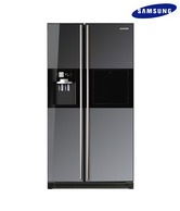 Samsung RS21HZLMR1/XTL Side By Side 585 Ltr Refrigerator Black Mirror